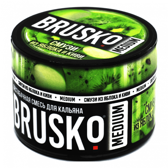 Смесь Brusko Medium - Смузи из Яблока и Киви (50 грамм) купить в Тюмени