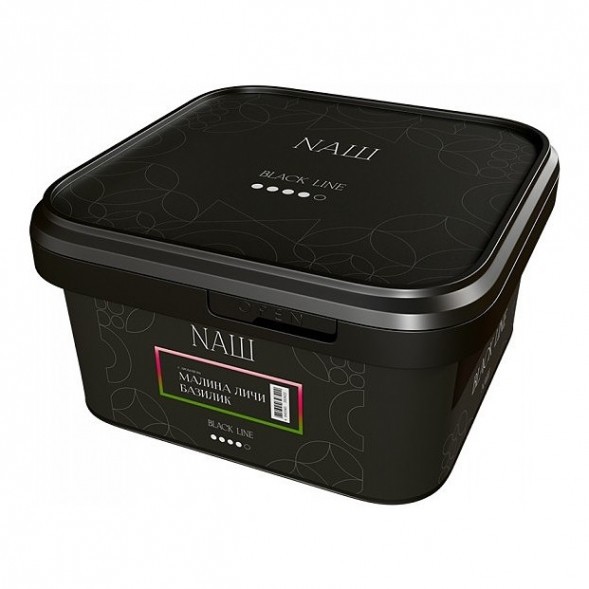 Табак NАШ BLACK - Малина Личи Базилик (200 грамм) купить в Тюмени