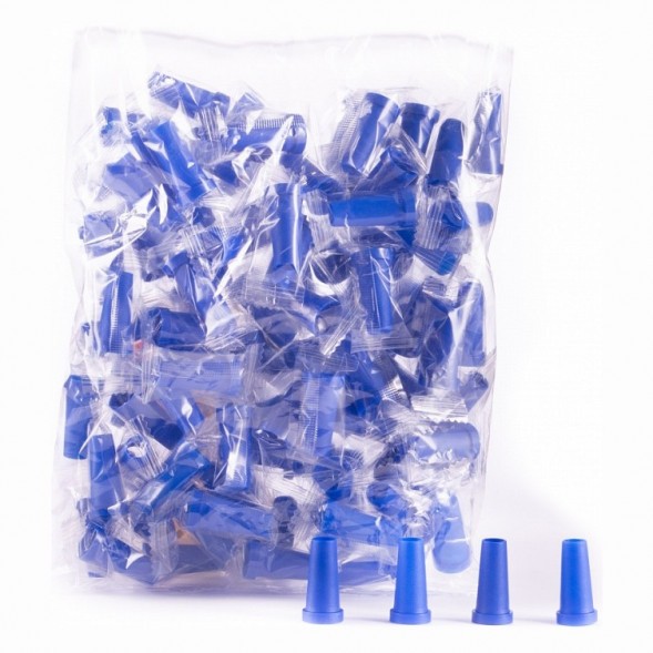 Мундштуки Одноразовые - Синие купить в Тюмени