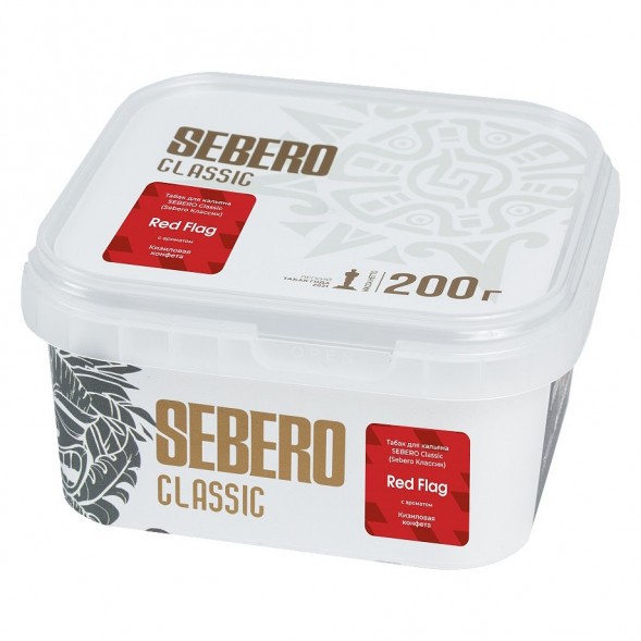 Табак Sebero - Red Flag (Кизиловая Конфета, 200 грамм) купить в Тюмени