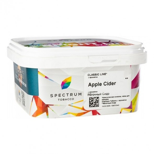 Табак Spectrum - Apple Cider (Яблочный Сидр, 200 грамм) купить в Тюмени
