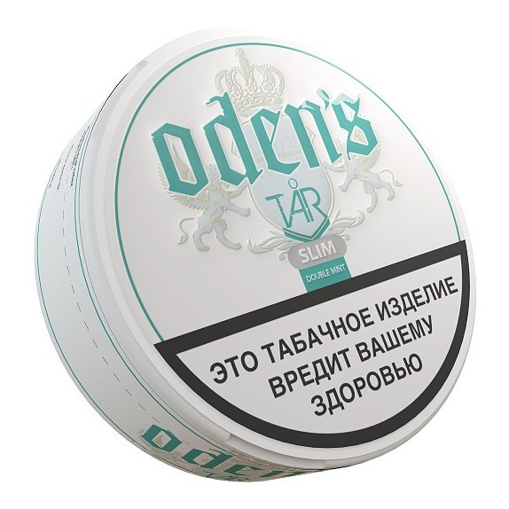 Табак жевательный ODENS - TAR Double Mint Slim (10 грамм, Россия) купить в Тюмени
