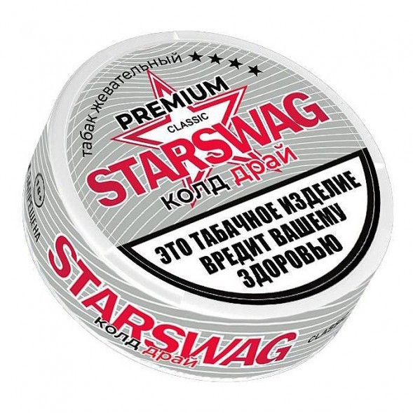 Табак жевательный STARSWAG - Колд Драй (10 грамм) купить в Тюмени