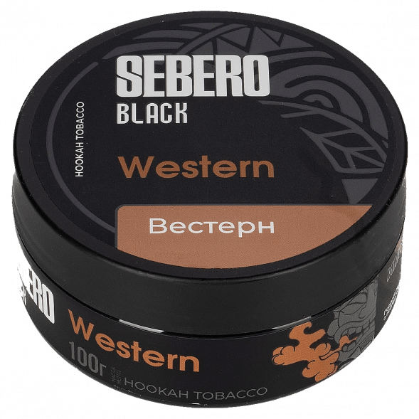 Табак Sebero Black - Western (Вестерн, 100 грамм) купить в Тюмени