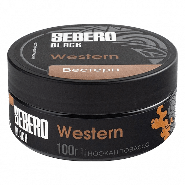 Табак Sebero Black - Western (Вестерн, 100 грамм) купить в Тюмени