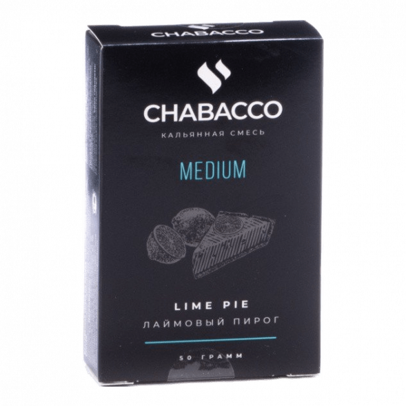 Смесь Chabacco MEDIUM - Lime Pie (Лаймовый Пирог, 50 грамм) купить в Тюмени