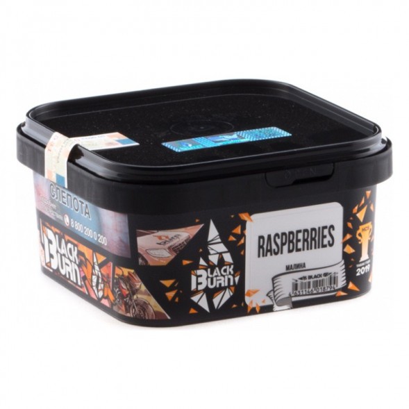 Табак BlackBurn - Raspberries (Малина, 200 грамм) купить в Тюмени