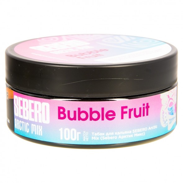 Табак Sebero Arctic Mix - Bubble Fruit (Фруктовая Жвачка, 100 грамм) купить в Тюмени