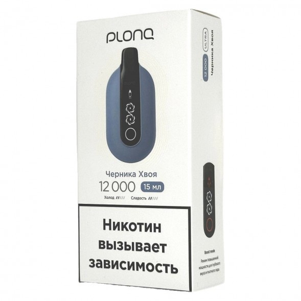 PLONQ ULTRA - Черника Хвоя (12000 затяжек) купить в Тюмени