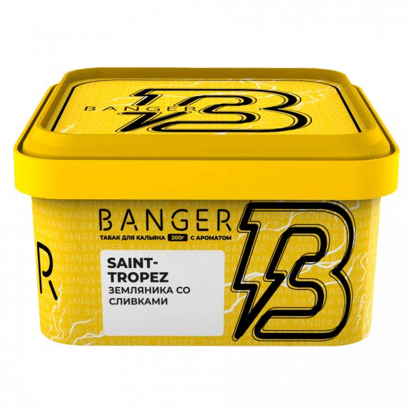 Табак Banger - Saint-Tropez (Земляника со Сливками, 200 грамм) купить в Тюмени