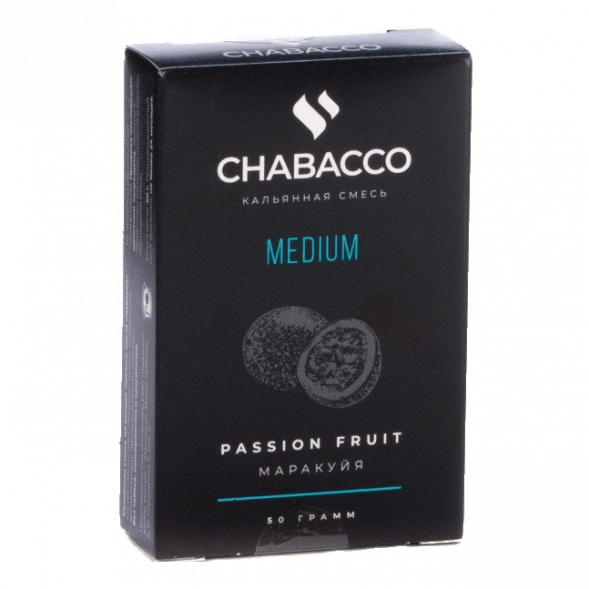 Смесь Chabacco MEDIUM - Passion Fruit (Маракуйя, 50 грамм) купить в Тюмени