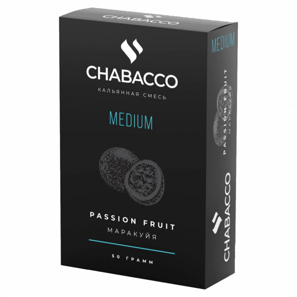 Смесь Chabacco MEDIUM - Passion Fruit (Маракуйя, 50 грамм) купить в Тюмени