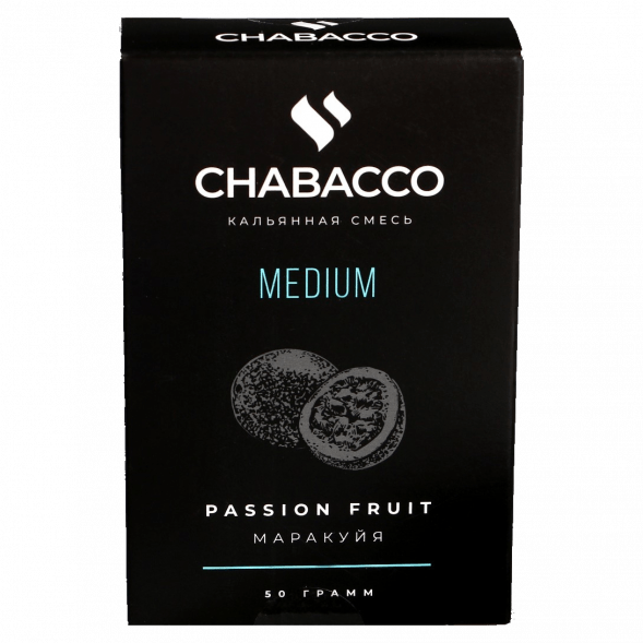 Смесь Chabacco MEDIUM - Passion Fruit (Маракуйя, 50 грамм) купить в Тюмени