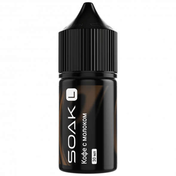 Жидкость SOAK L30 - Coffee Milk (Кофе с Молоком, 30 мл, 2 мг) купить в Тюмени