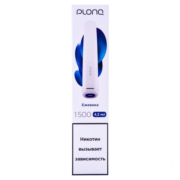 PLONQ PLUS - Ежевика (1500 затяжек) купить в Тюмени
