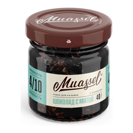 Табак Muassel Medium - Шоколад с Мятой (40 грамм) купить в Тюмени