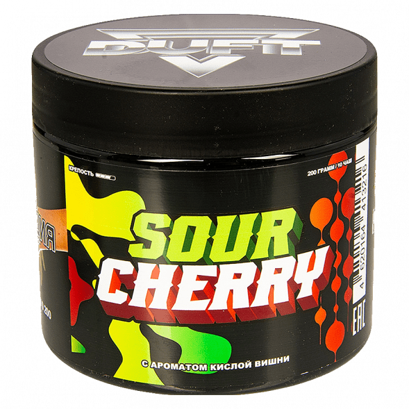 Табак Duft - Sour Cherry (Кислая Вишня, 200 грамм) купить в Тюмени