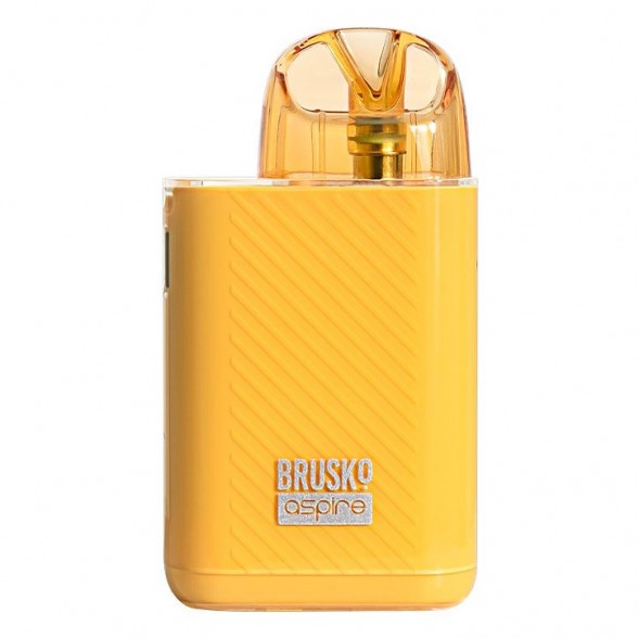 Электронная сигарета Brusko - Minican Plus Gloss Edition (850 mAh, Жёлтый) купить в Тюмени