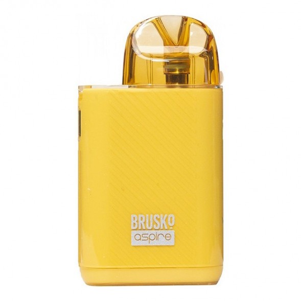 Электронная сигарета Brusko - Minican Plus Gloss Edition (850 mAh, Жёлтый) купить в Тюмени