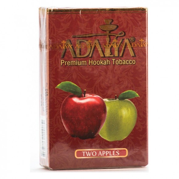 Табак Adalya - Two Apples (Двойное Яблоко, 50 грамм, Акциз) купить в Тюмени