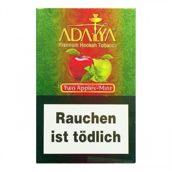 Табак Adalya - Two Apples (Двойное Яблоко, 50 грамм, Акциз) купить в Тюмени