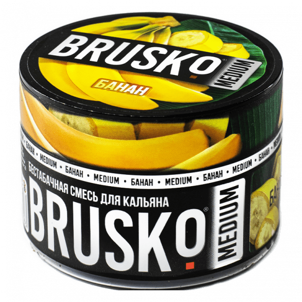 Смесь Brusko Medium - Банан (50 грамм) купить в Тюмени