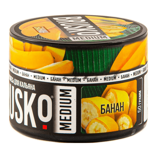 Смесь Brusko Medium - Банан (50 грамм) купить в Тюмени