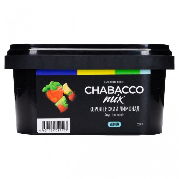 Смесь Chabacco Emotions MEDIUM - Royal Lemonade (Королевский Лимонад, 200 грамм) купить в Тюмени