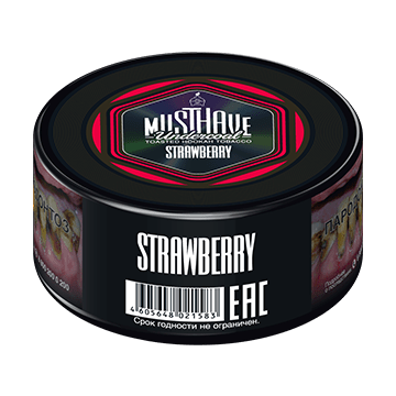 Табак Must Have - Strawberry (Клубника, 25 грамм) купить в Тюмени