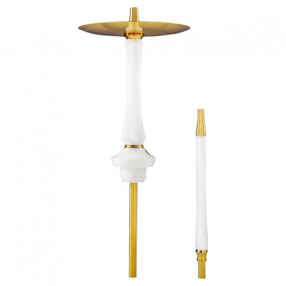 Кальян UNION - Sleek PVD White (Белый, Без Колбы) купить в Тюмени