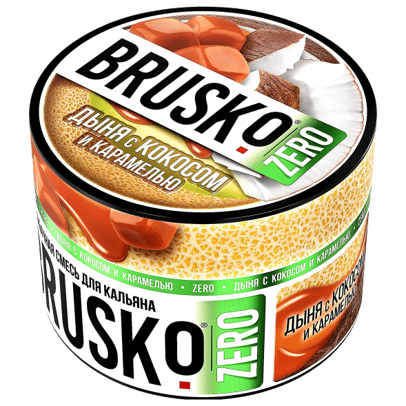 Смесь Brusko Zero - Дыня с Кокосом и Карамелью (50 грамм) купить в Тюмени