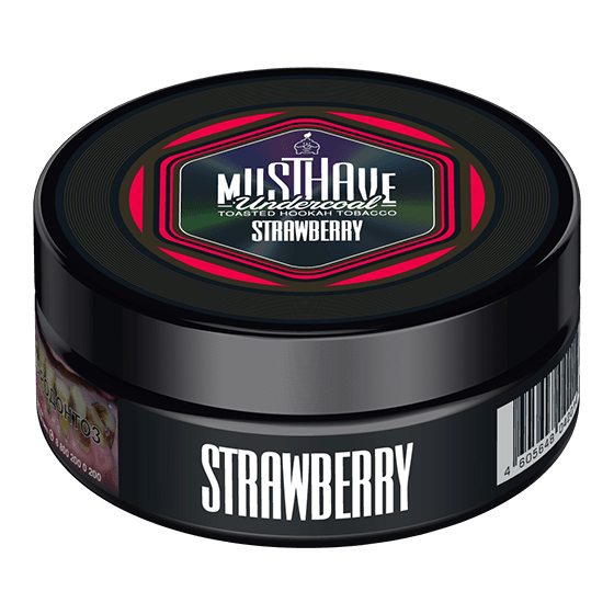 Табак Must Have - Strawberry (Клубника, 125 грамм) купить в Тюмени