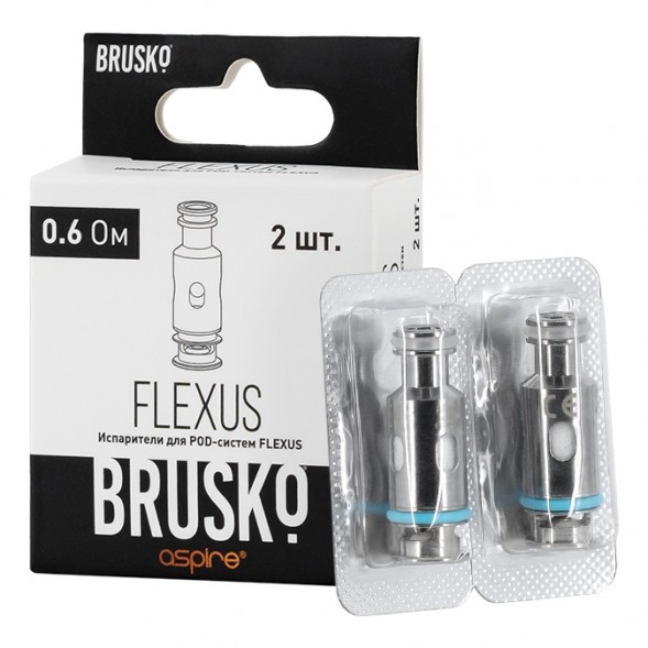Испарители для Brusko Flexus (AF Mesh Coil, 0.6 Ом, 2 шт.) купить в Тюмени