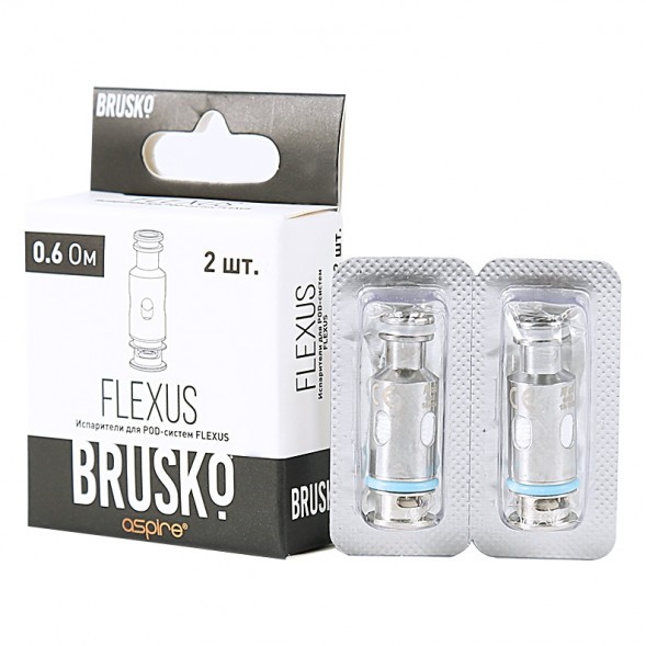 Испарители для Brusko Flexus (AF Mesh Coil, 0.6 Ом, 2 шт.) купить в Тюмени