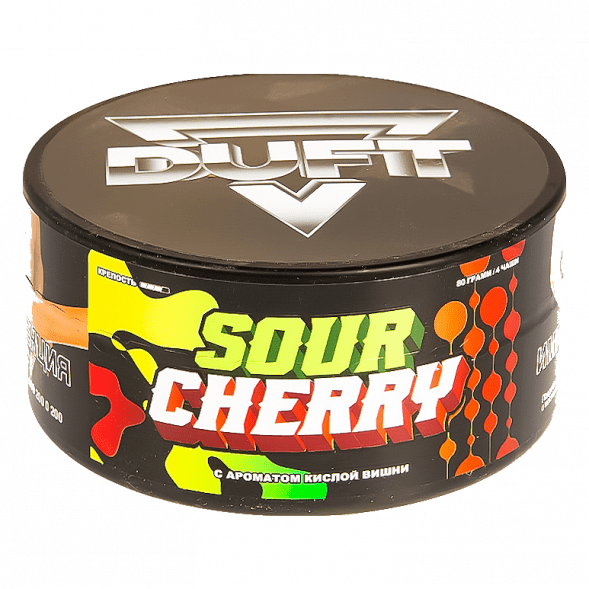 Табак Duft - Sour Cherry (Кислая Вишня, 80 грамм) купить в Тюмени