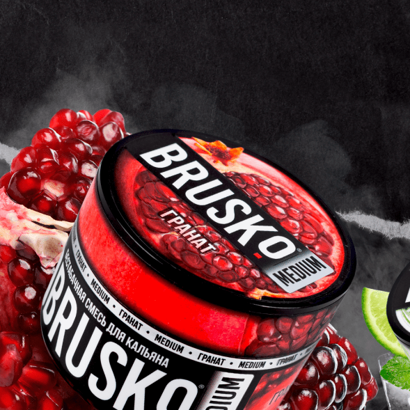 Смесь Brusko Medium - Гранат (250 грамм) купить в Тюмени