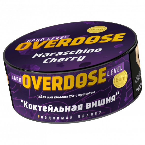 Табак Overdose - Maraschino Cherry (Коктейльная Вишня, 25 грамм) купить в Тюмени