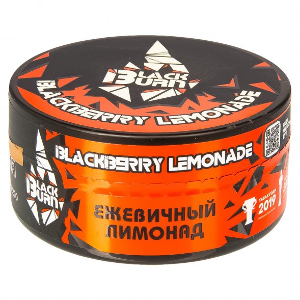 Табак BlackBurn - Blackberry Lemonade (Ежевичный Лимонад, 100 грамм) купить в Тюмени