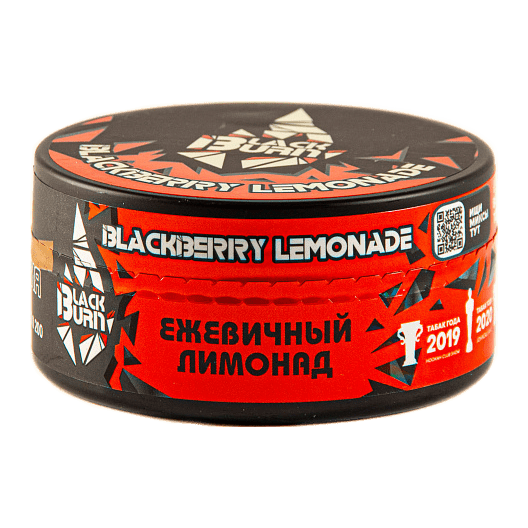Табак BlackBurn - Blackberry Lemonade (Ежевичный Лимонад, 100 грамм) купить в Тюмени