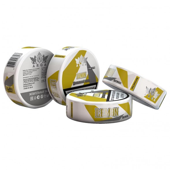 Табак жевательный ARQ Tobacco - Лимон (Lemon, 10 грамм) купить в Тюмени