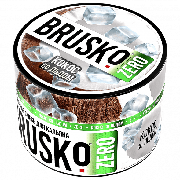 Смесь Brusko Zero - Кокос со Льдом (50 грамм) купить в Тюмени