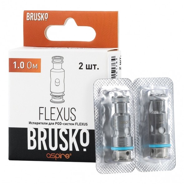 Испарители для Brusko Flexus (AF Mesh Coil, 1 Ом, 2 шт.) купить в Тюмени