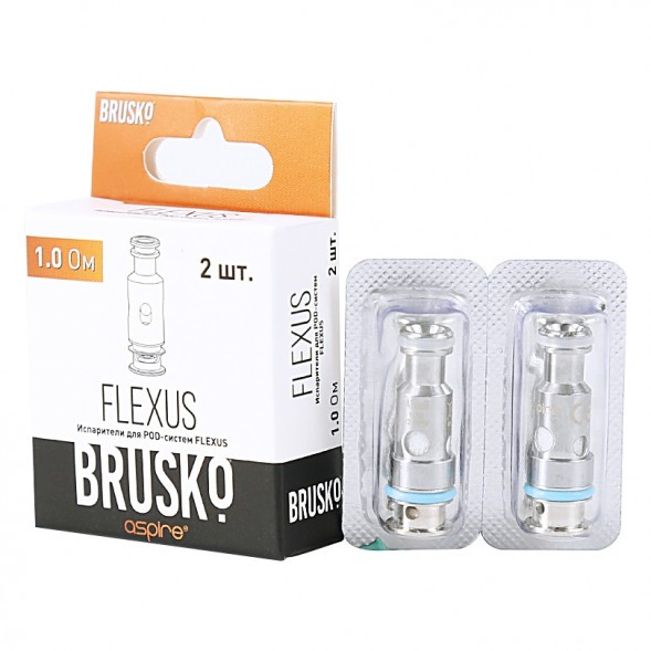 Испарители для Brusko Flexus (AF Mesh Coil, 1 Ом, 2 шт.) купить в Тюмени