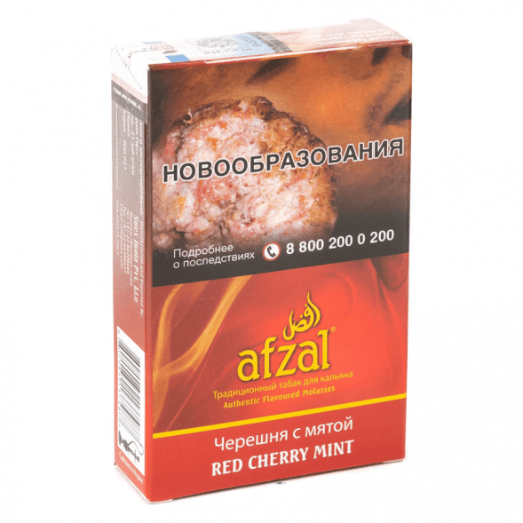 Табак Afzal - Red Cherry Mint (Черешня с Мятой, 40 грамм) купить в Тюмени