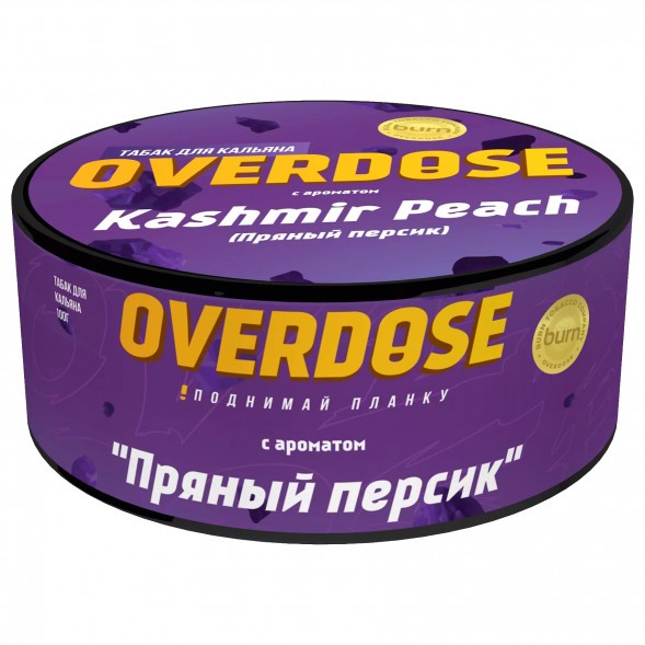 Табак Overdose - Kashmir Peach (Пряный Персик, 100 грамм) купить в Тюмени