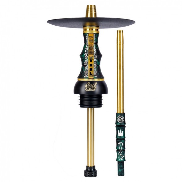 Кальян Alpha Hookah - Beat Vandal Green (Прозрачная Колба) купить в Тюмени