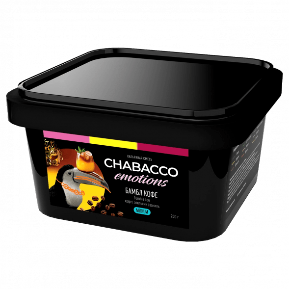 Смесь Chabacco Emotions MEDIUM - Bumble Bee (Бамбл Кофе, 200 грамм) купить в Тюмени