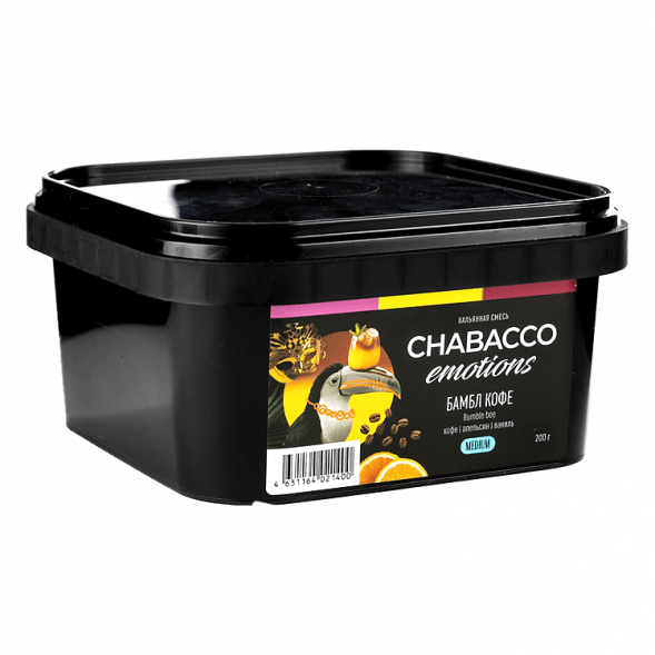 Смесь Chabacco Emotions MEDIUM - Bumble Bee (Бамбл Кофе, 200 грамм) купить в Тюмени