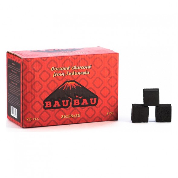 Уголь Bau Bau - Big Cubes (25 мм, 72 кубика, Красный) купить в Тюмени