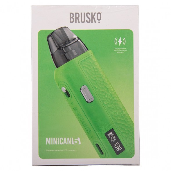 Электронная сигарета Brusko - Minican 5 (Зелёный) купить в Тюмени